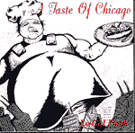 Taste of Chicago (comp CD cover) taste of chicago lo-cal punk